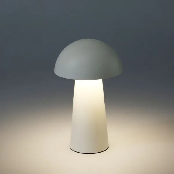 Rabalux 76037 - Lampada LED da esterno MIREO con dimmer touch 1,5W/5V IP44 1200 mAh USB bianca