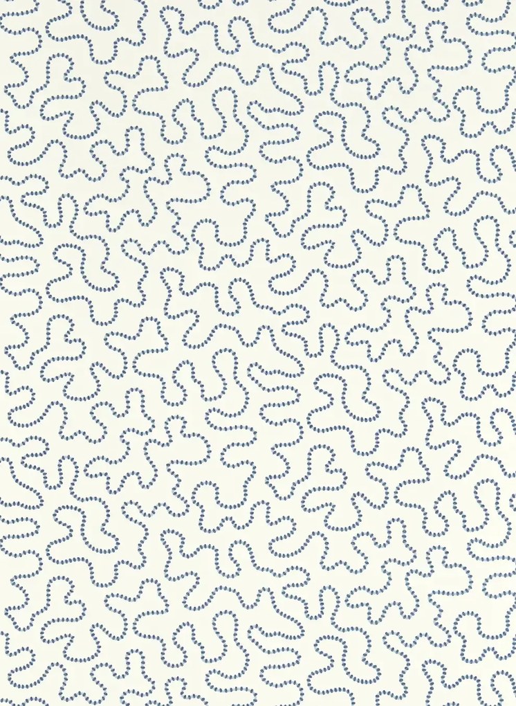 Harlequin Carta da parati Wiggle - Lapis/ Sky