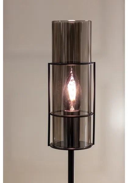 Markslöjd 108560 - Lampada da tavolo TORCIA 1xE14/40W/230V 65 cm nera