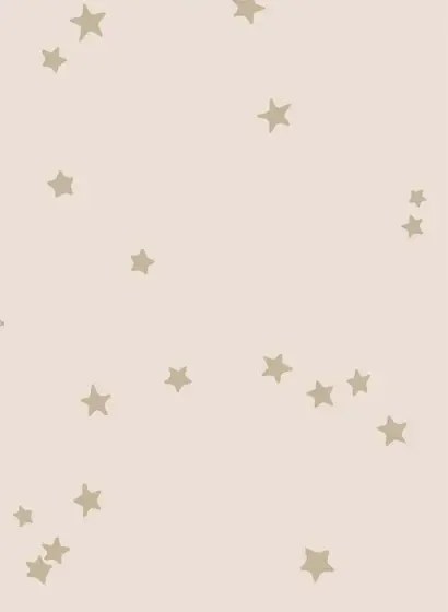 Cole & Son Carta da parati Stars - Pink/ Gold