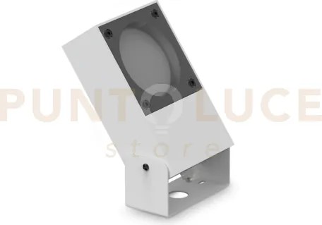 Sirio proiettore da esterno 1 luce attacco gx53 ip65 bianco