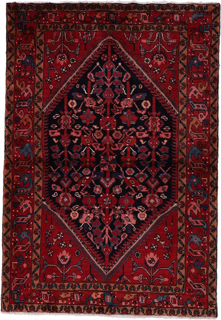 Nahawand Tappeto 110x160 (Iran) Annodato A Mano
