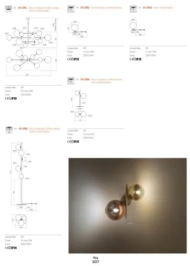 Redo 01-2778 - Applique ROY 2xG9/10W/230V