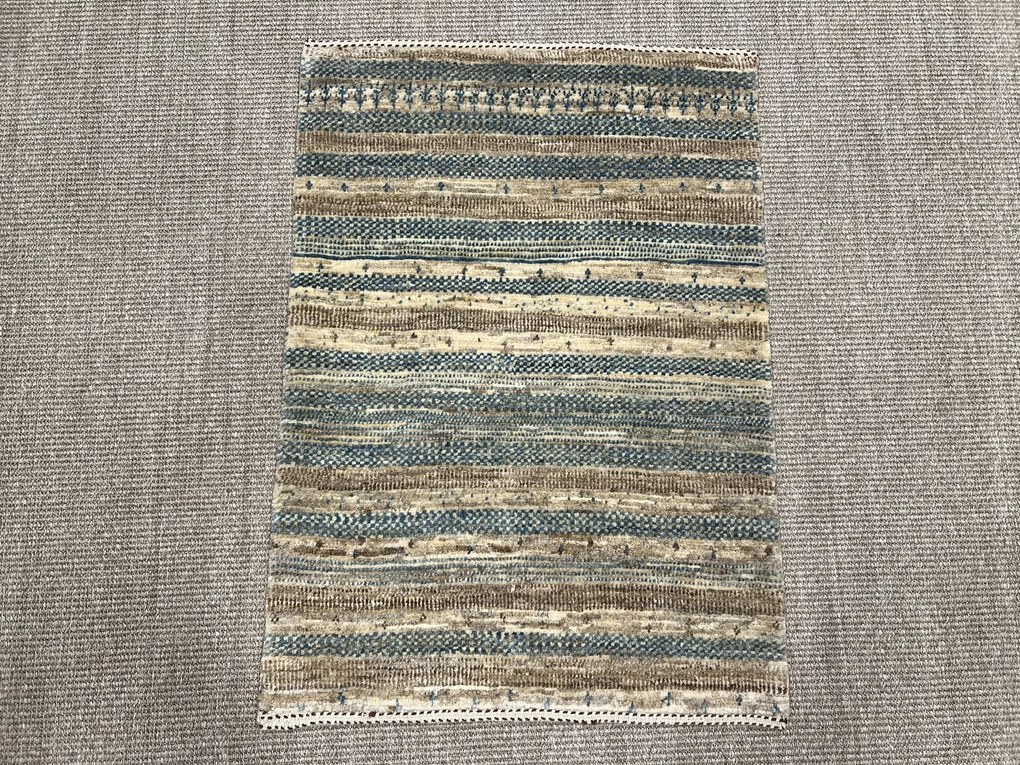 Loribaft Tappeto 90x60 Beige (Iran) Annodato A Mano