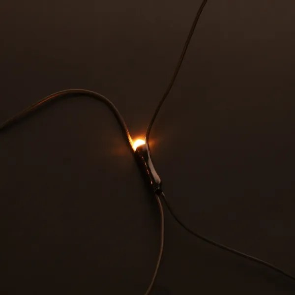 Brilagi - Tenda luminosa LED da esterno 160 LED 7x2 m IP44 bianco caldo