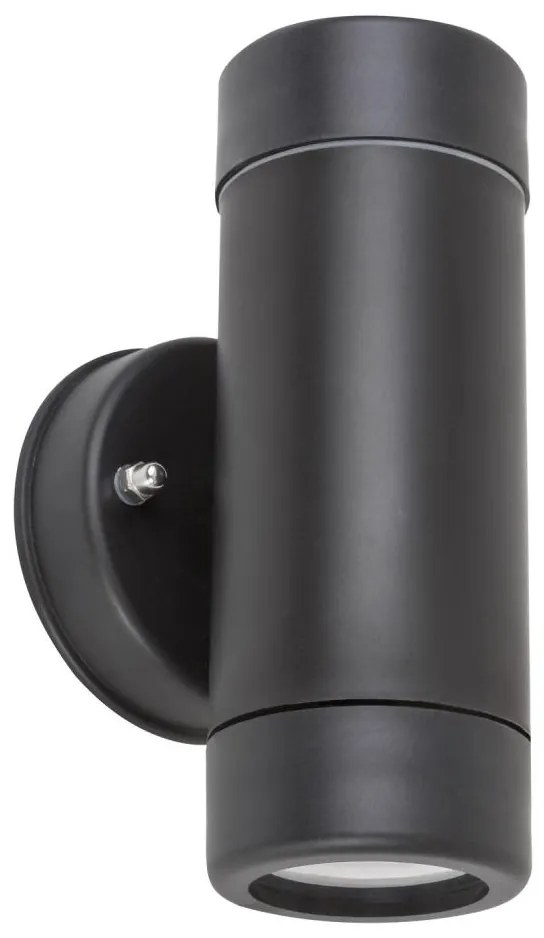 Rabalux 8833 - Applique da esterno MEDINA 2xGU10/10W/230V IP44 nero