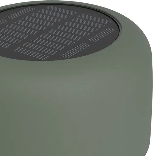 Eglo 901894 - Lampada da tavolo solare a LED ROCCANOVA LED/2,8W/3,7V IP44 verde