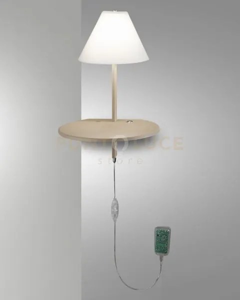 Goodnight applique comodino tortora a led 3000k - 8w - 720 lm in ...