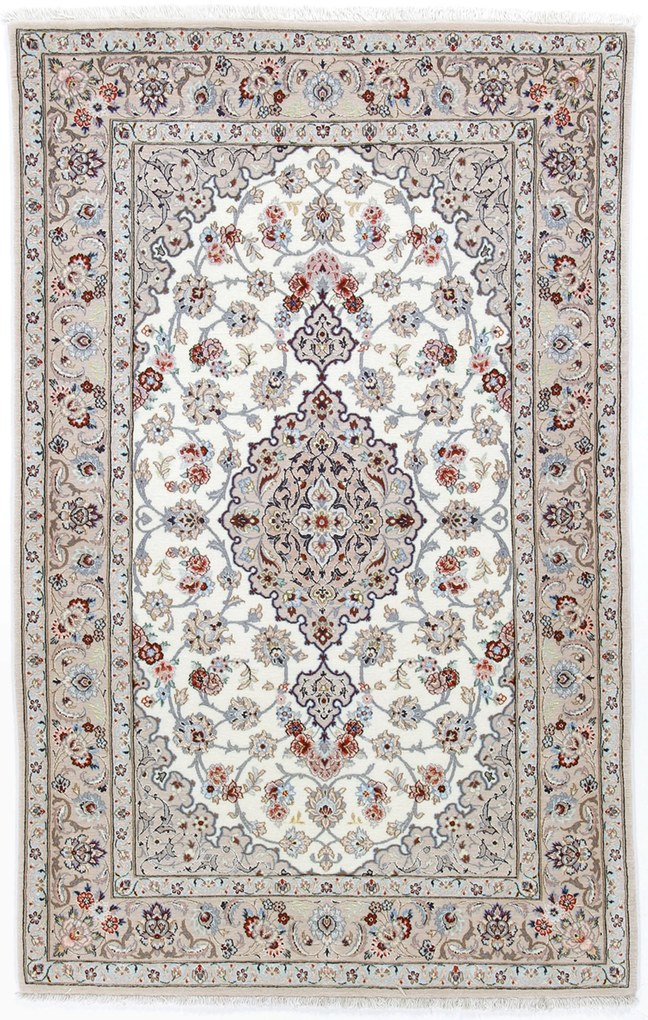 Isfahan Tappeto 170x110 (Iran) Annodato A Mano