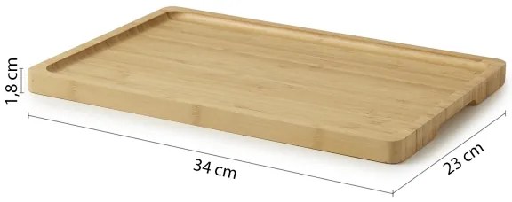 Gedy - Vassoio da bagno HIMALAYA bambù