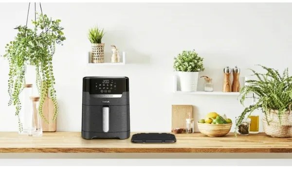 Tefal - Friggitrice a d'aria 4,2 l EASY FRY&amp;GRILL 2in1 1550W/230V nero
