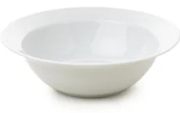 Set da tavola 18 pezzi in porcellana bianca