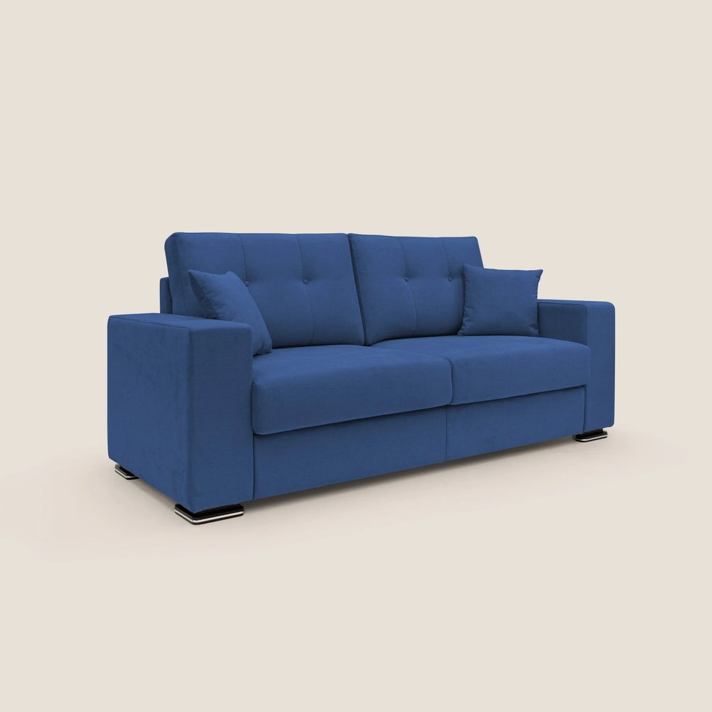 Giove divano in morbido tessuto impermeabile T02 blu