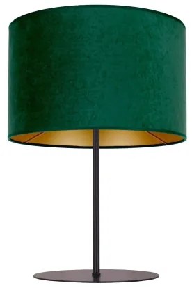 Duolla - Lampada da tavolo ROLLER 1xE14/15W/230V diametro 20 cm verde scuro/oro
