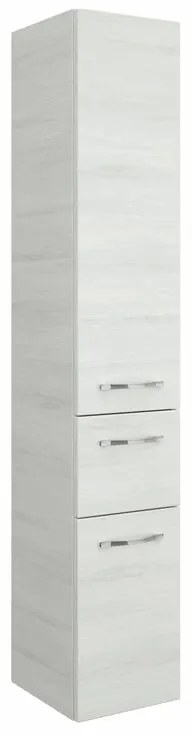 Colonna per mobile bagno image PELIPAL 1 cassetto 2 ante P 35 x L 30 x H 168 cm bianco