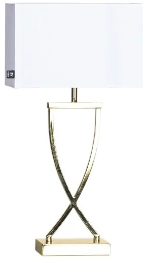 ByRydens 2829610-5000 - Lampada da tavolo OMEGA 1xE27/5W/230V bianco/oro