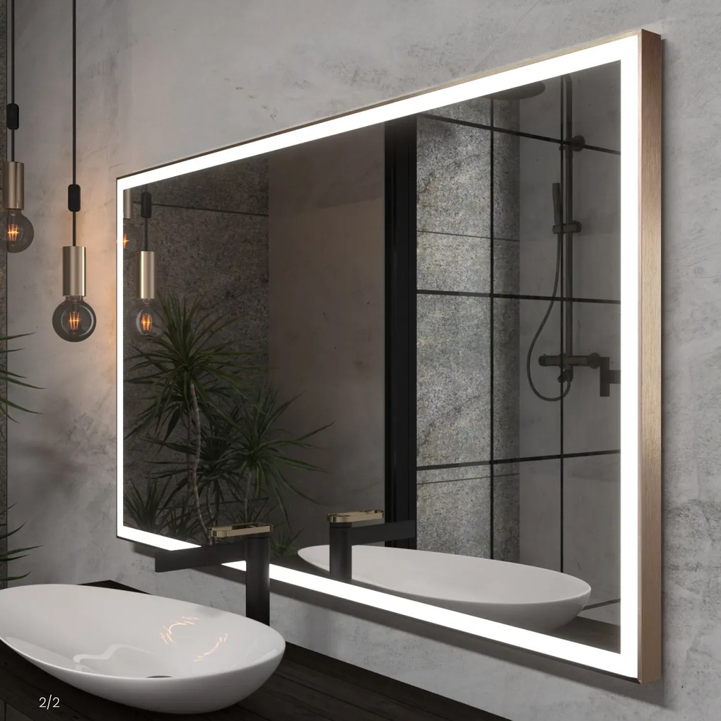 Specchio con luce LED F1
