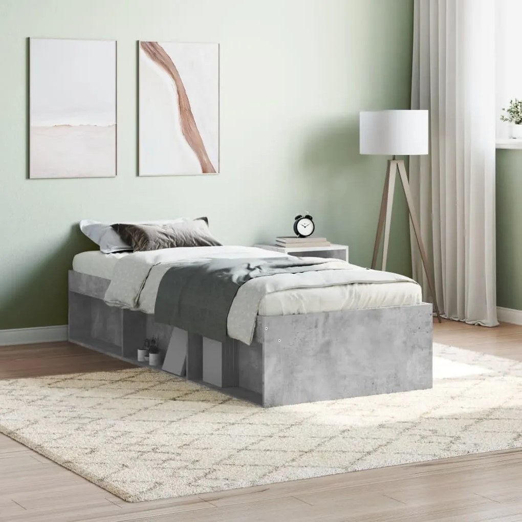 Giroletto Grigio Cemento 75x190 Cm Small Single /