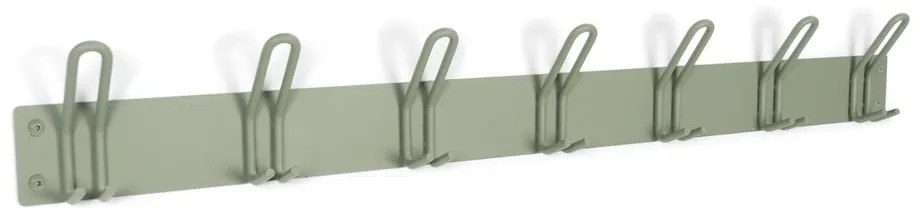 Attaccapanni da parete verde polveroso in metallo 100 cm Miles – Spinder Design