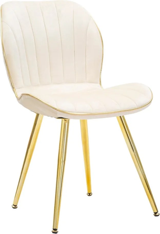 Sedie da pranzo in set color crema 2 pz Paris – Mauro Ferretti