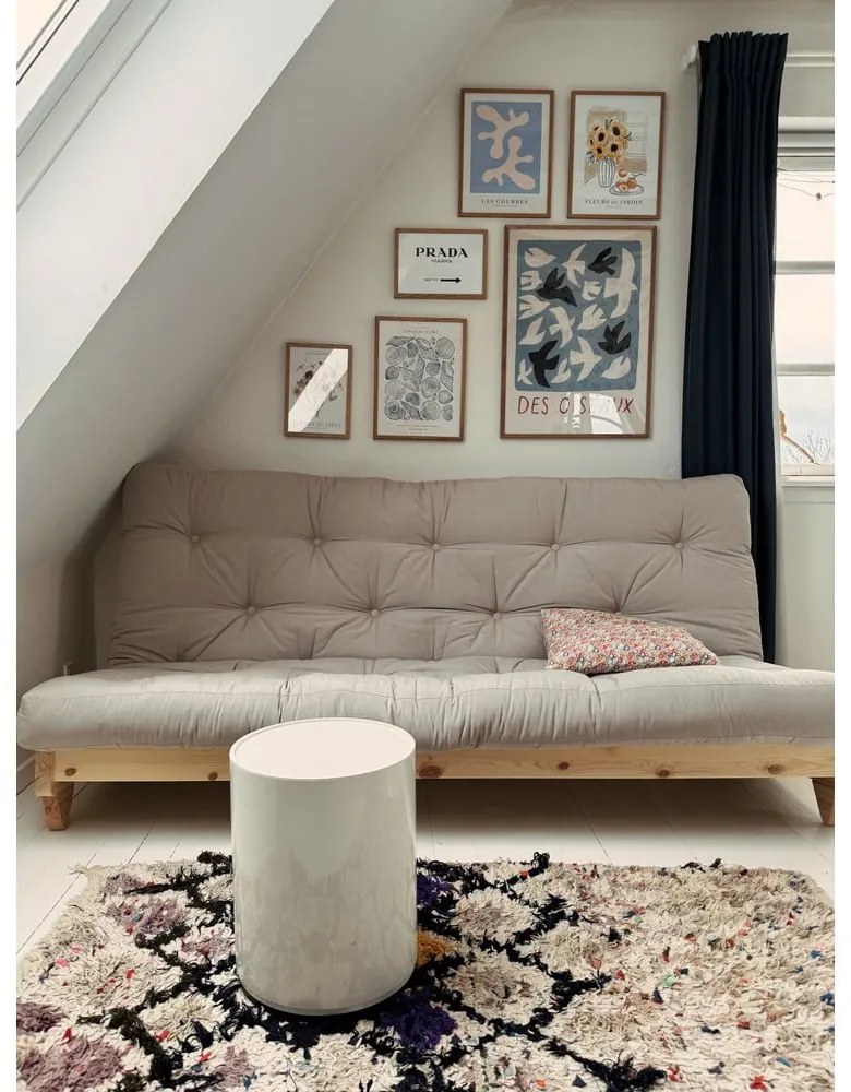 Divano variabile Naturale Chiaro/Petrolio Fresh - Karup Design