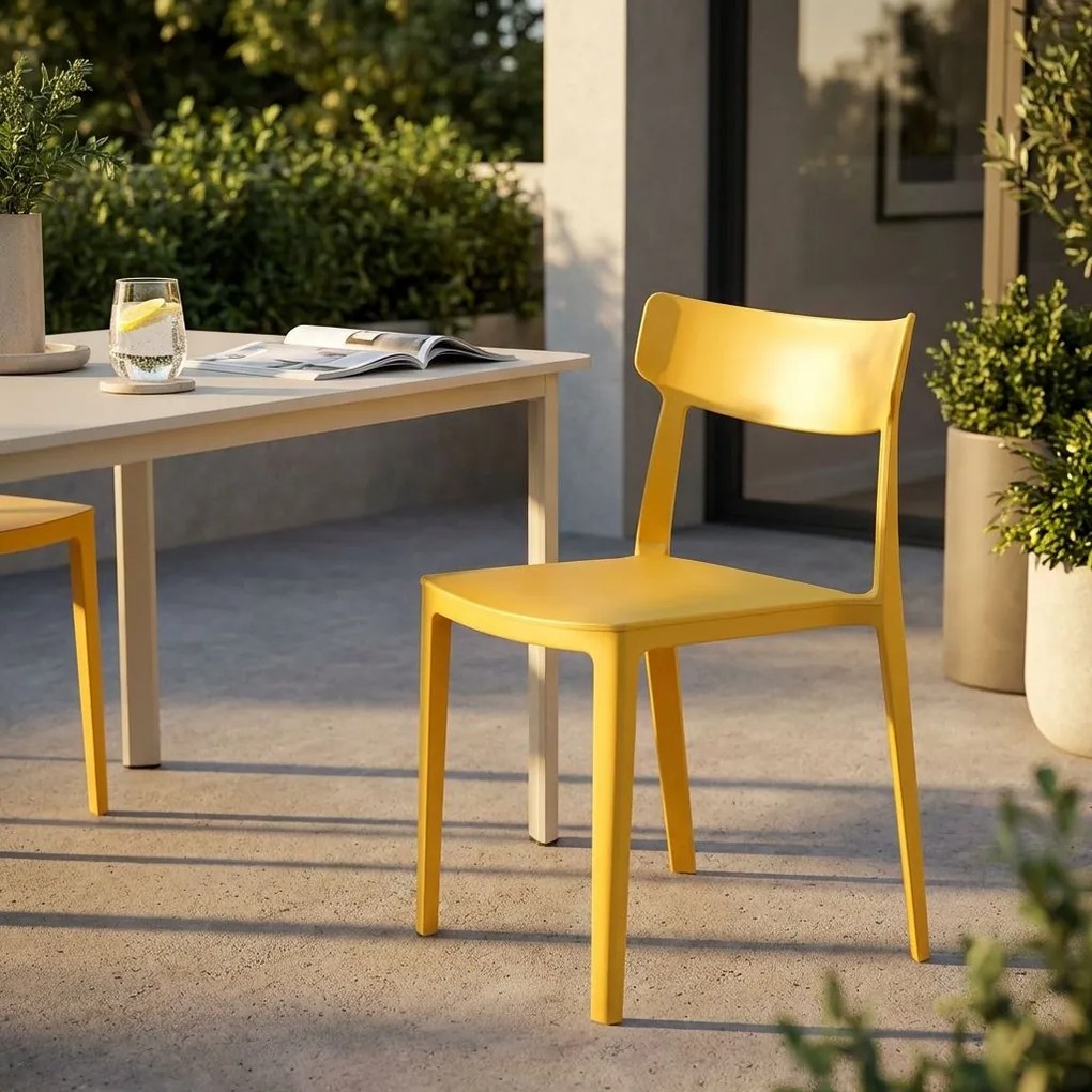 MARILENA - sedia moderna in polipropilene