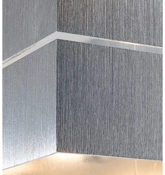 Rabalux 7019 - Applique KAUNAS 1xG9/10W/230V grigio