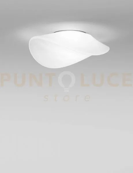 Balan plafoniera applique m bianco lucido e bianco opaco 1 l32gg le...