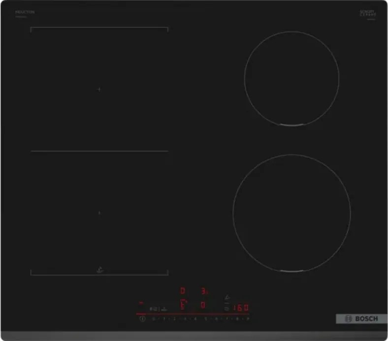 Bosch - Serie 6 PVS631HC1E Nero Integrato 59,2 cm Conpiano cottura a induzione di 4 zona/e