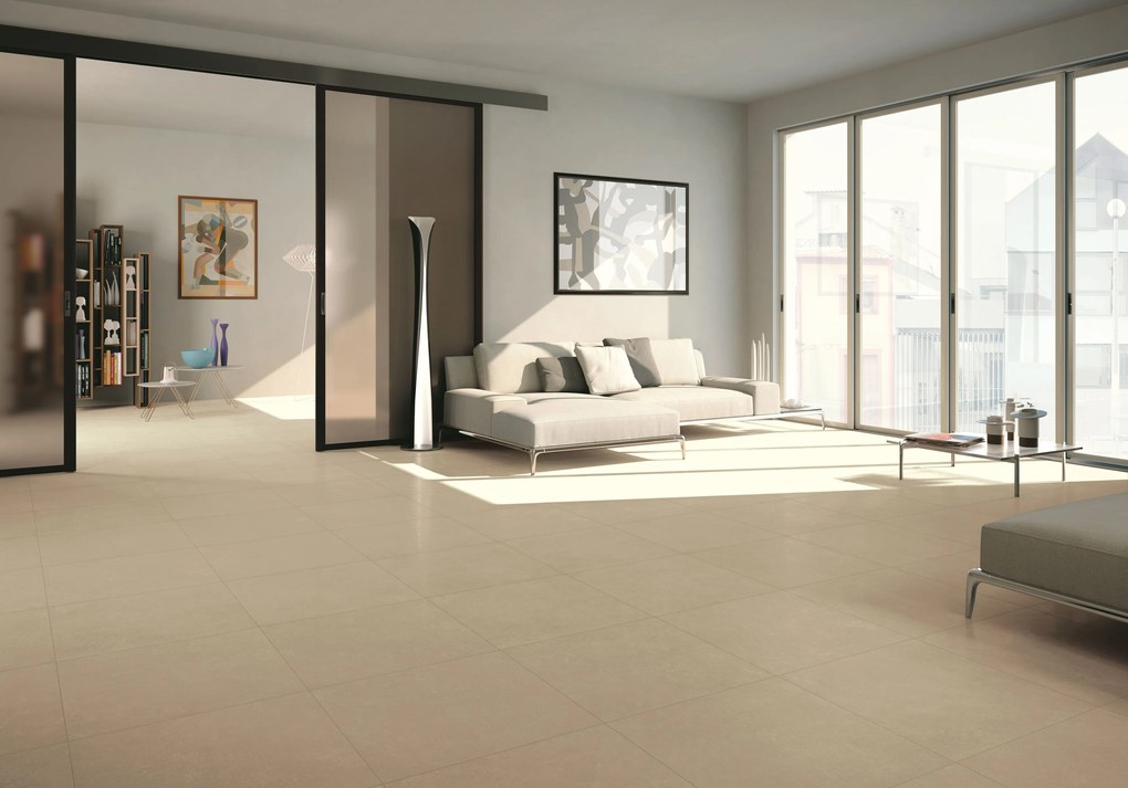 Cotto D'Este Over Kerlite Plus3 Naturale 50x50 Cm 3,5 Mm In Porcellanato Ceramico Ultrasottile Loft