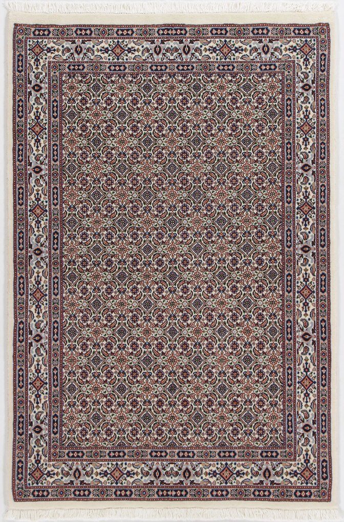 Moud Tappeto persiano 100x150 (Iran) Annodato A Mano