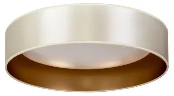Duolla - Plafoniera LED ROLLER LED/24W/230V diametro 45 cm argento/oro