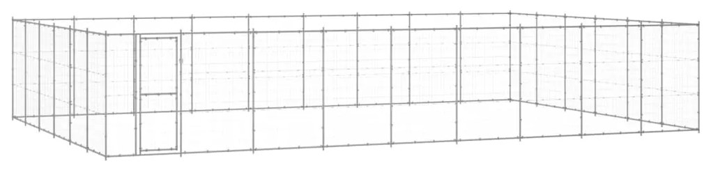 Gabbia Per Cani Da Esterno İn Acciaio Zincato 65,34 M² /