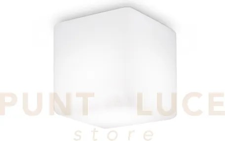 Luna plafoniera da esterno ip44 1 luce attacco g9 inclusa 11x11cm