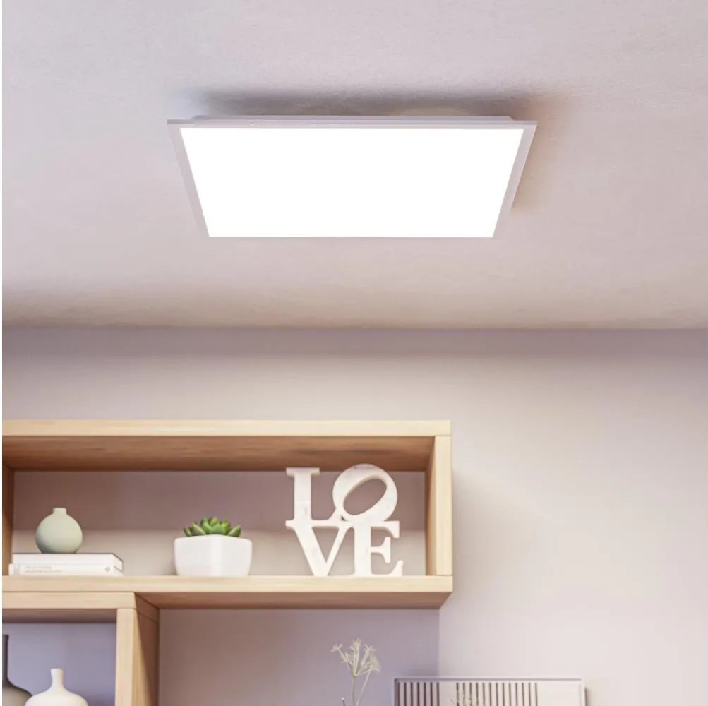 Eglo 902305 - Pannello LED dimmerabile da superficie MORADILLO-R LED/33W/230V 50x50cm bianco + telecomando