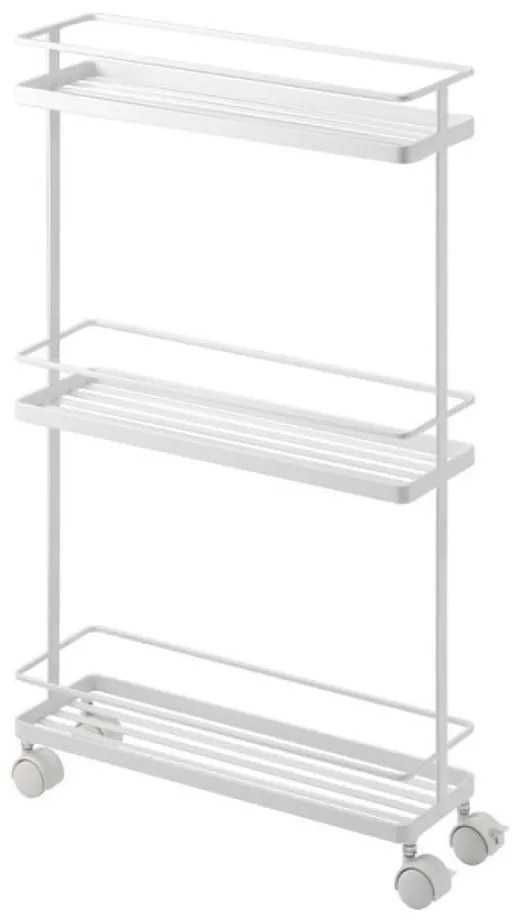 Carrello portaoggetti bianco in metallo 38x66 cm Tower – YAMAZAKI