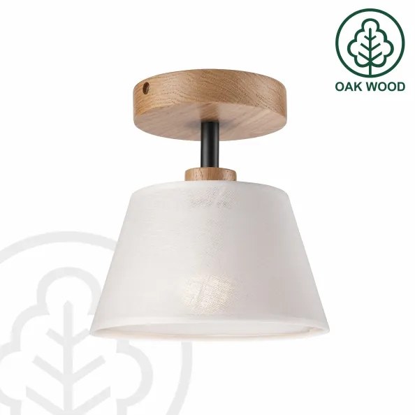 Brilagi - LED  Lampadario a plafone ANTHONY 1xE14/60W/230V quercia/bianco
