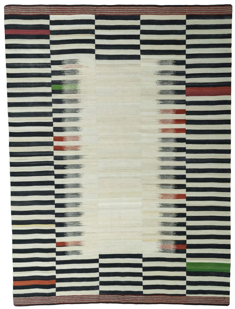 Kilim Tappeto persiano 270x370 Beige (Iran) Tessuto A Mano