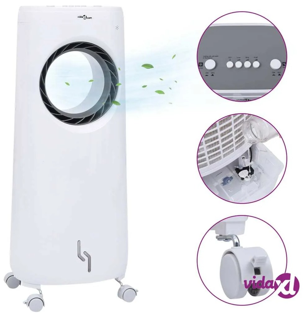 vidaXL Climatizzatore Portatile 2 in 1 80 W