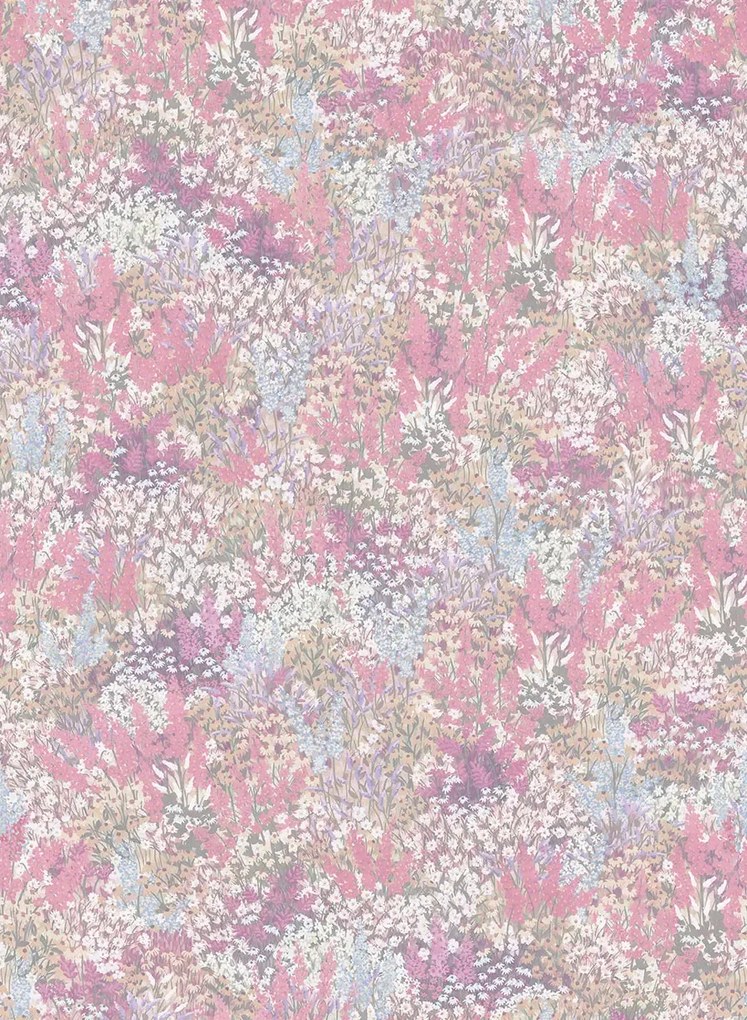 Cole & Son Tapete Petite Fleur - Cerise & Eau de Nil