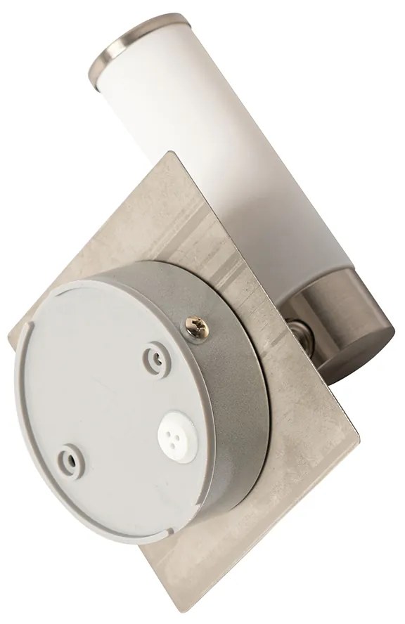 Lampada da parete per bagno moderna in acciaio IP44 - Bath