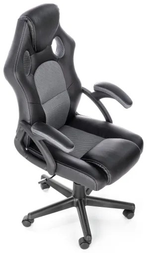 Sedia da ufficio KENU nera/grigia