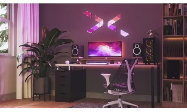 Nanoleaf NL48-1001TW-10PK - PACK 10x LED RGB Pannello dimmerabile TRIANGOLI LED/0,5