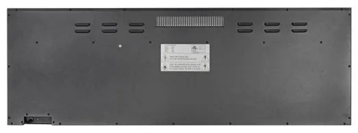 Camino elettrico da parete ad incasso 3 Lati BOSTON100 L101,6 x P20 x H44 cm