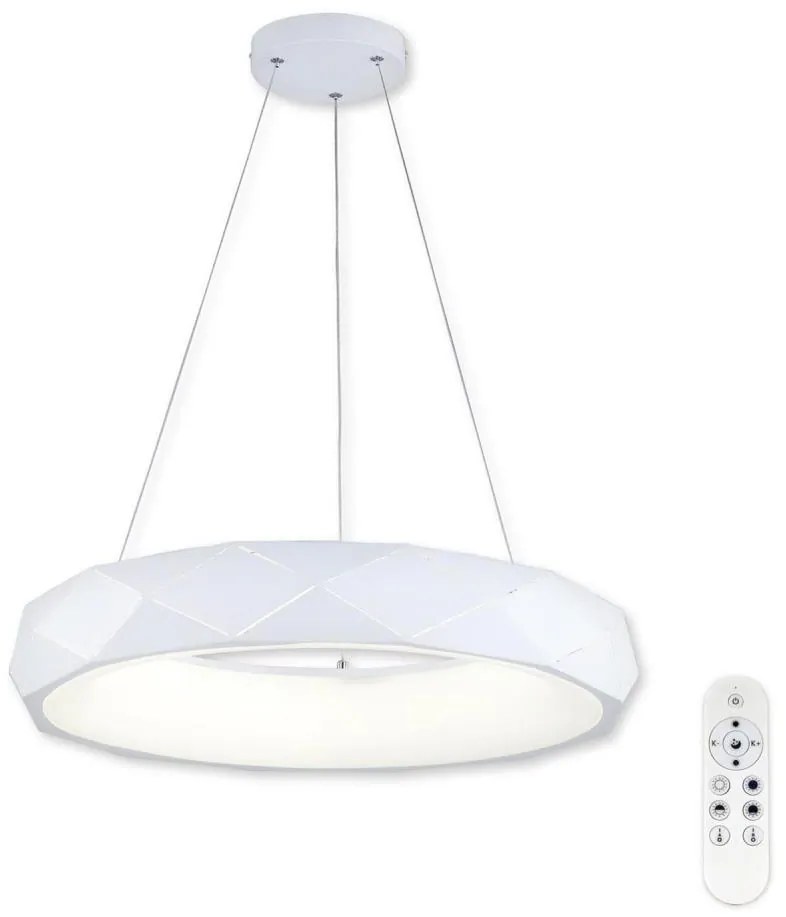 Top Lampada - Lampadario a sospensione con filo LED dimmerabile APOLO LED/45W/230V bianco + +TC