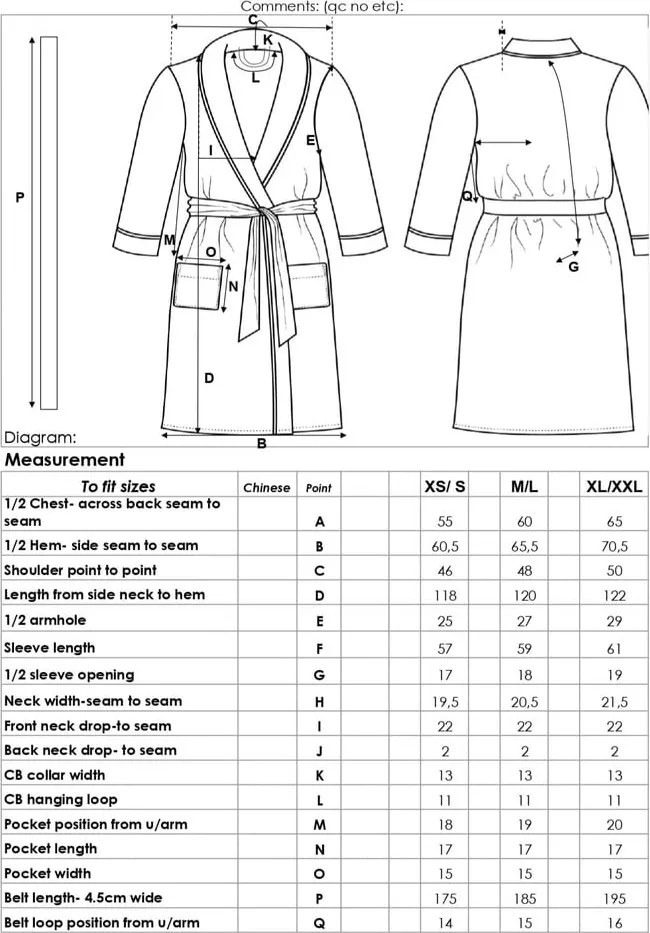 Accappatoio rosa in micropile XL/XXL Polyvelvet – Good Morning