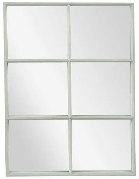 Specchio MIRROR VICTOIRE rettangolare in legno verde 80 x 60 cm INSPIRE