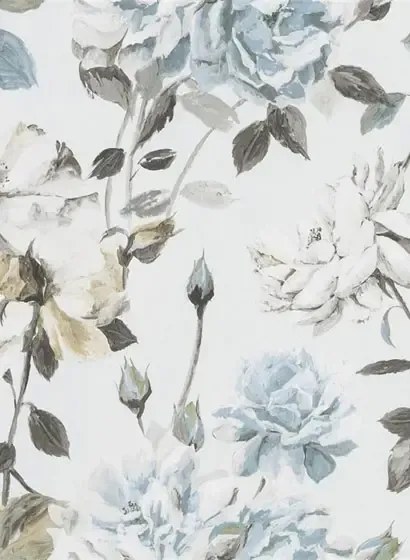 Tapete Couture Rose von Designers Guild - Graphite