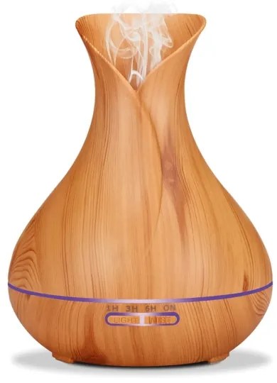 Umidificatore e ionizzatore aria LED RGB 400 ml