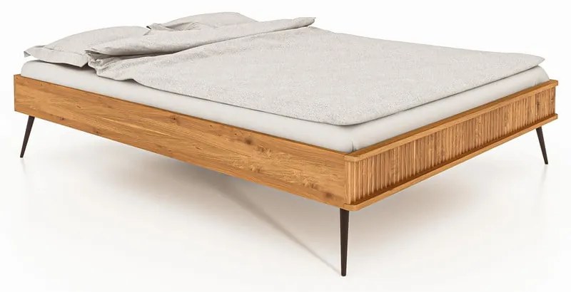 Letto matrimoniale in rovere 160x200 cm Kula - The Beds